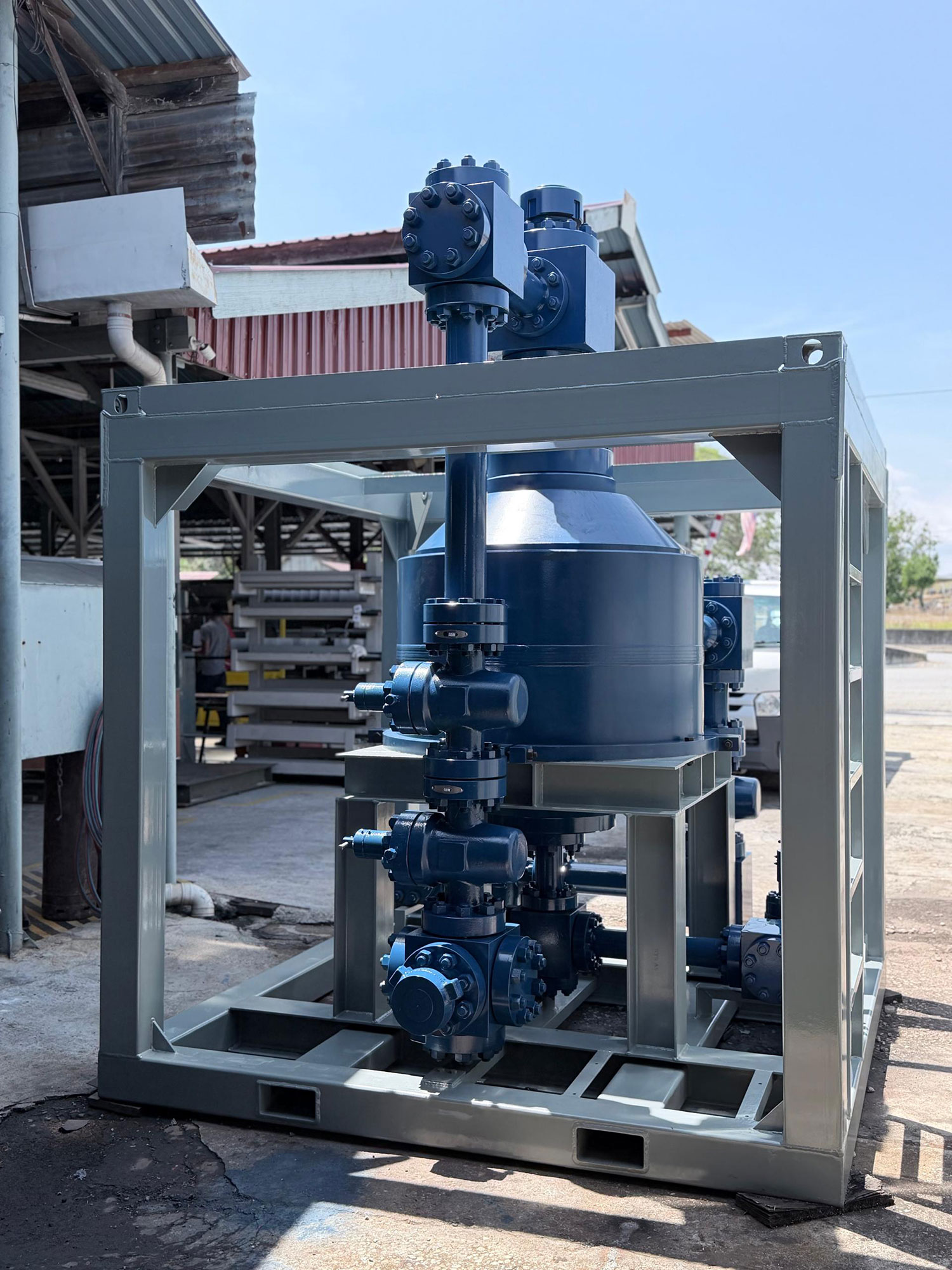 Industrial Pump Skid Fabrication & Installation