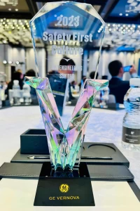 Supplier Partnership Award for Safety First Culture by GE Vernova 2024